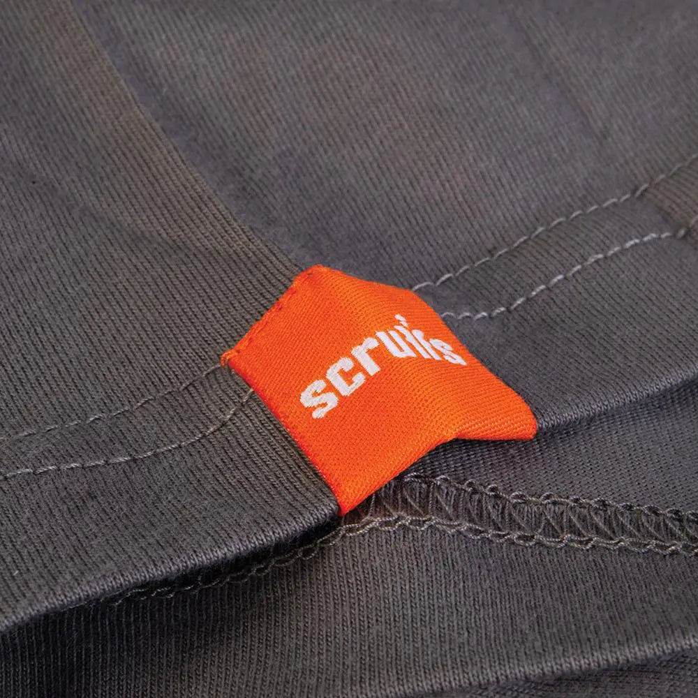 Scruffs Eco Worker T-Shirt Graphite - Choose Size  White Rose Tools