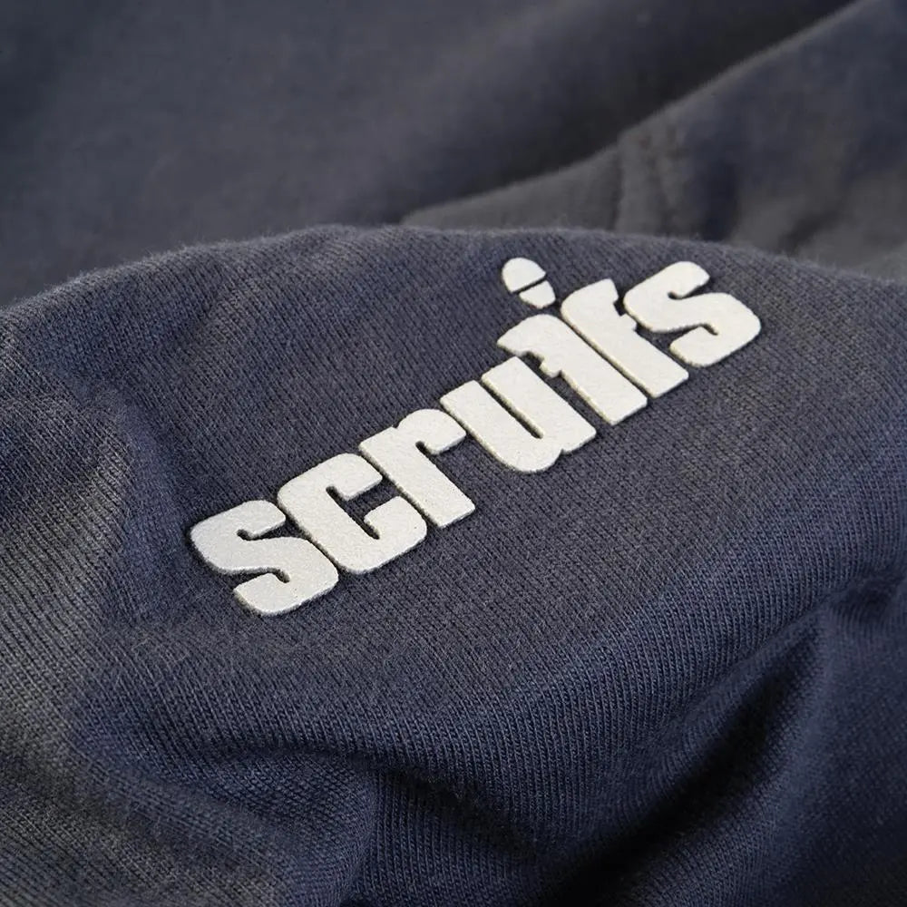Scruffs Eco Worker T-Shirt Navy - Choose Size  White Rose Tools