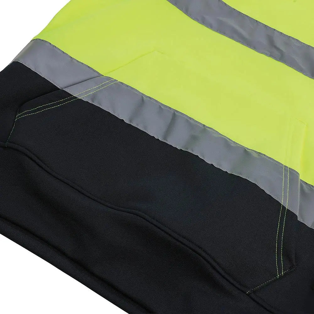 Scruffs High Visibility Hoodie Class 2 Yellow / Navy - Choose Size  White Rose Tools