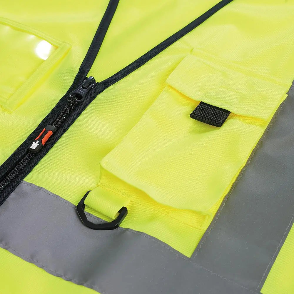 Scruffs High Visibility Technical Vest Class 2 Yellow - Choose Size  White Rose Tools