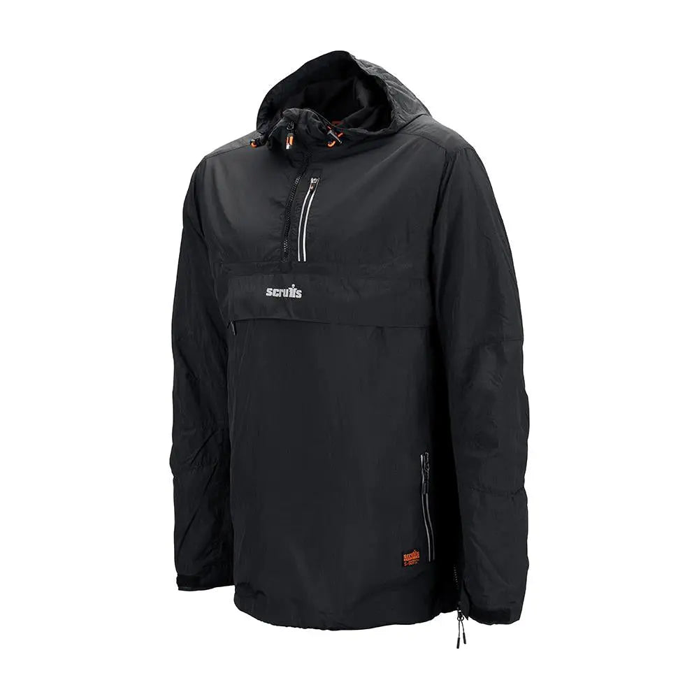 Scruffs Over-Head Jacket Black - Choose Size White Rose Tools