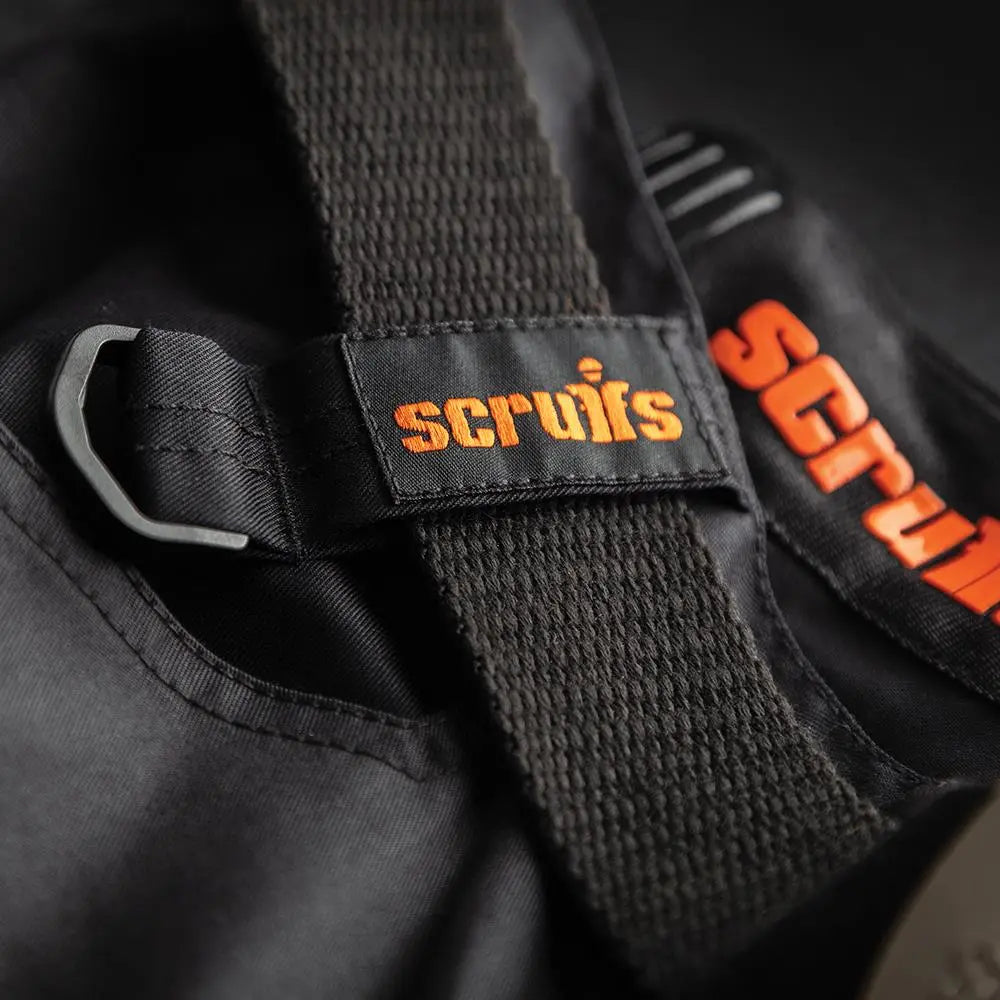 Scruffs Pro Flex Trousers Black 32S T55384  White Rose Tools