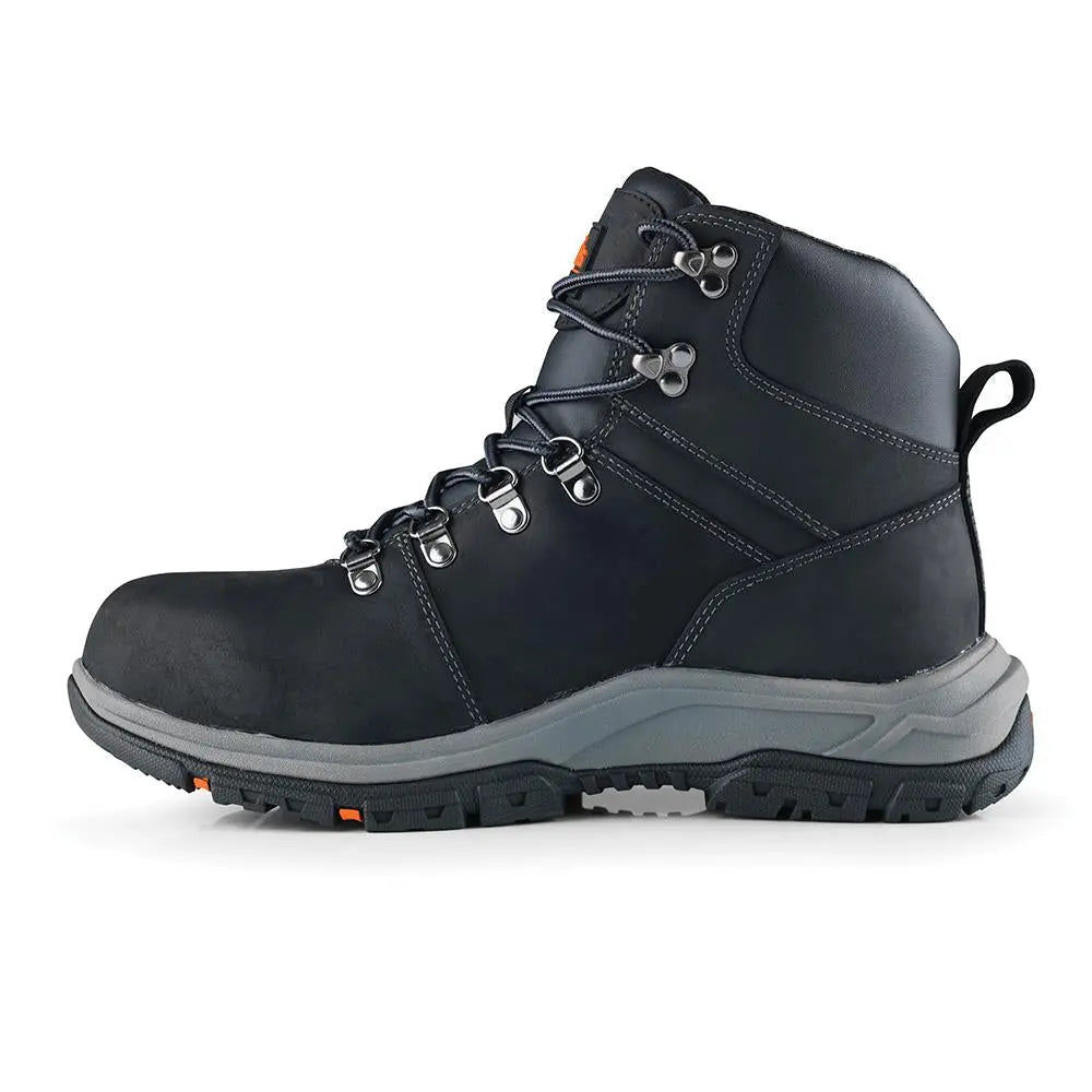 Scruffs Rafter Safety Boots Black - Choose Size White Rose Tools