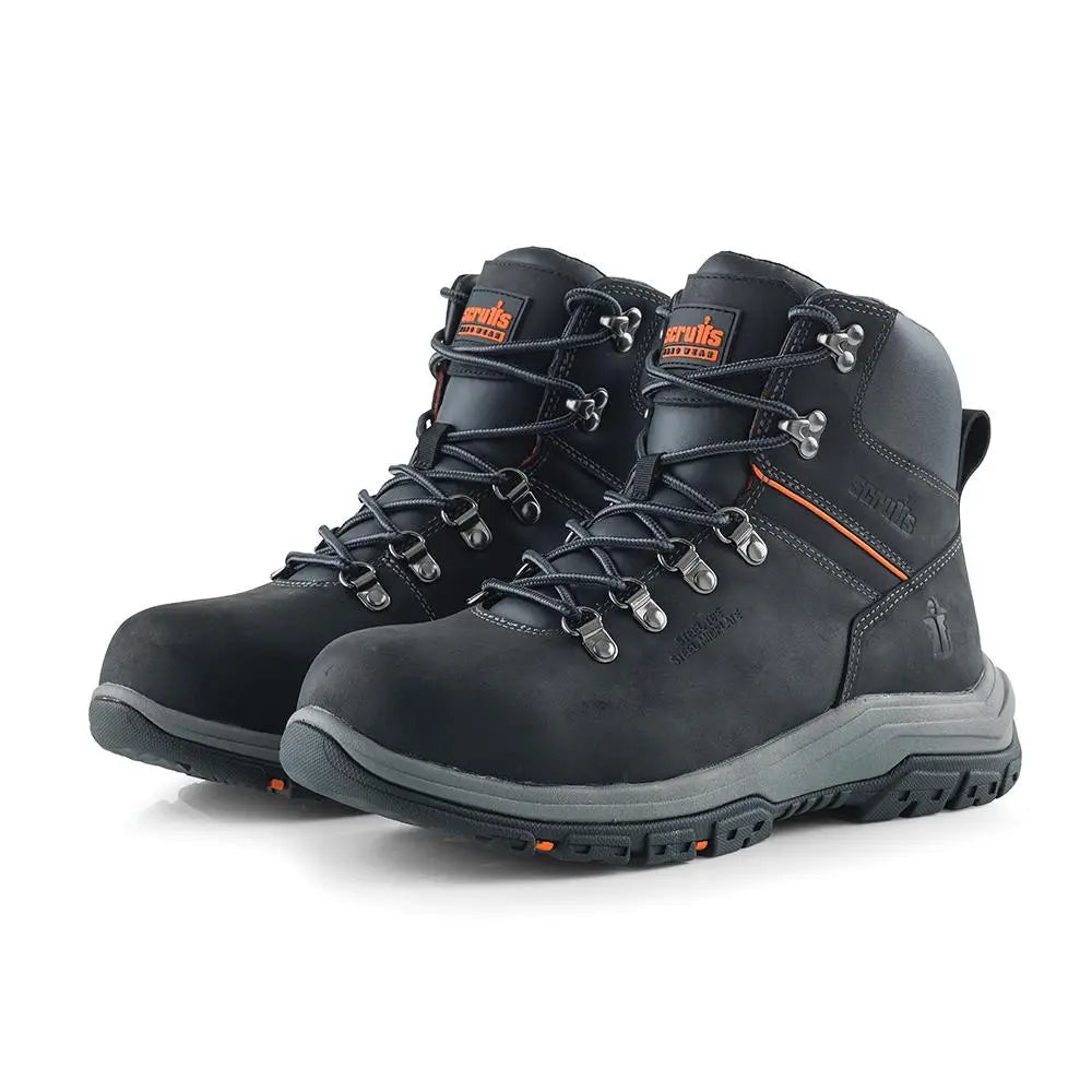 Scruffs Rafter Safety Boots Black - Choose Size White Rose Tools