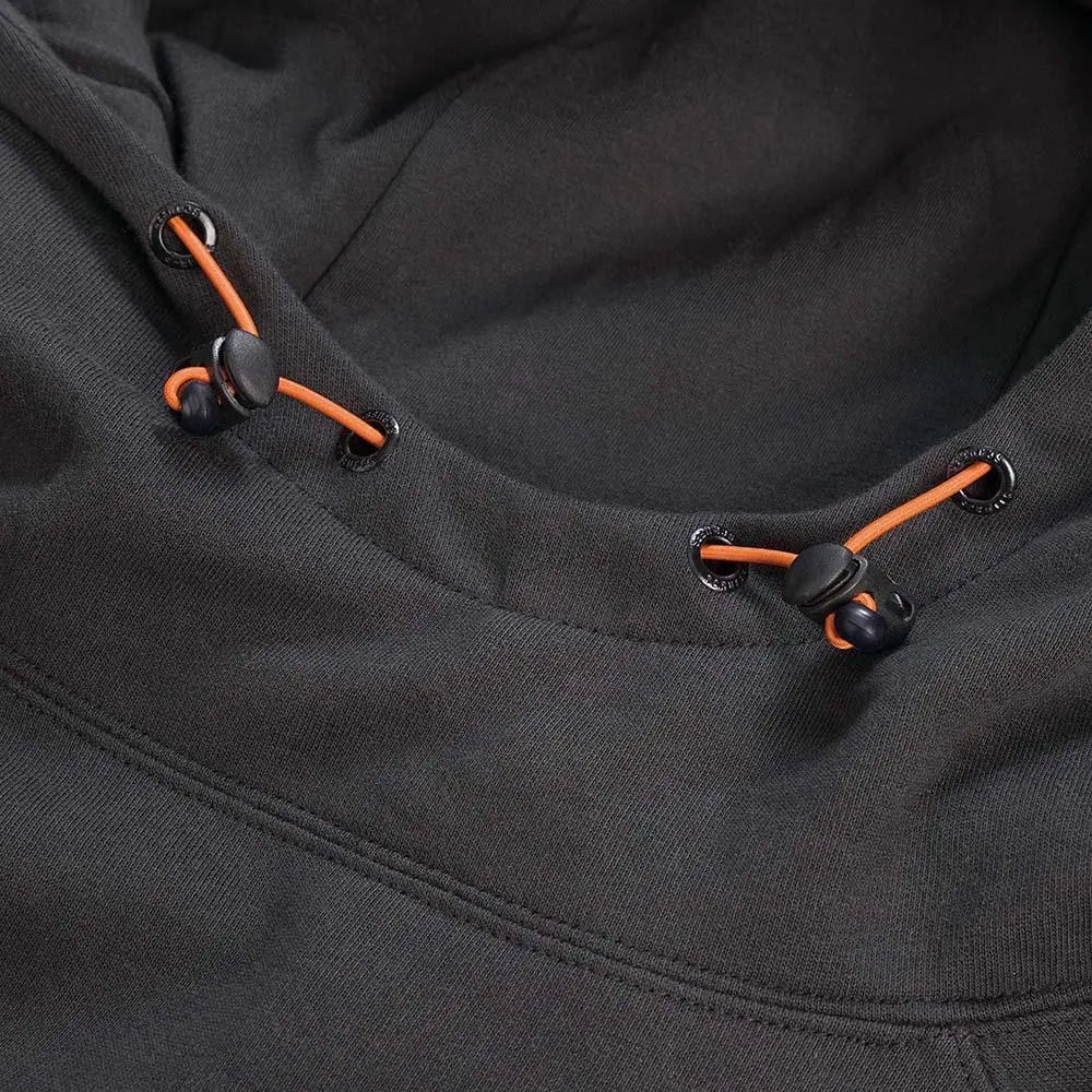 Scruffs Tamworth Logo Hoodie Black - Choose Size  White Rose Tools