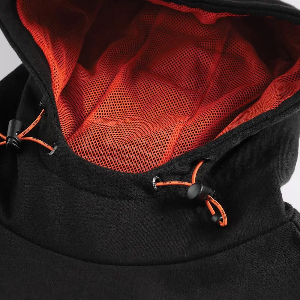 Scruffs Tech Hoodie Jacket Black - Choose Size  White Rose Tools