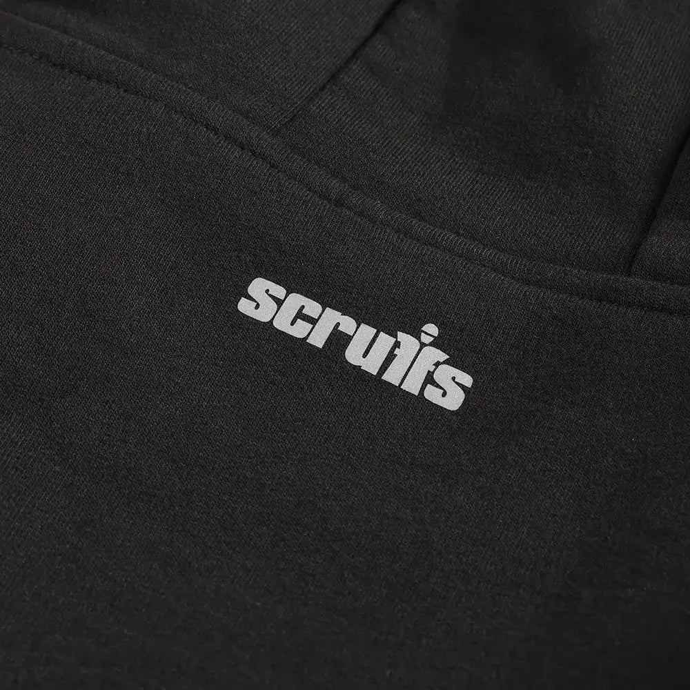 Scruffs Tech Hoodie Jacket Black - Choose Size  White Rose Tools