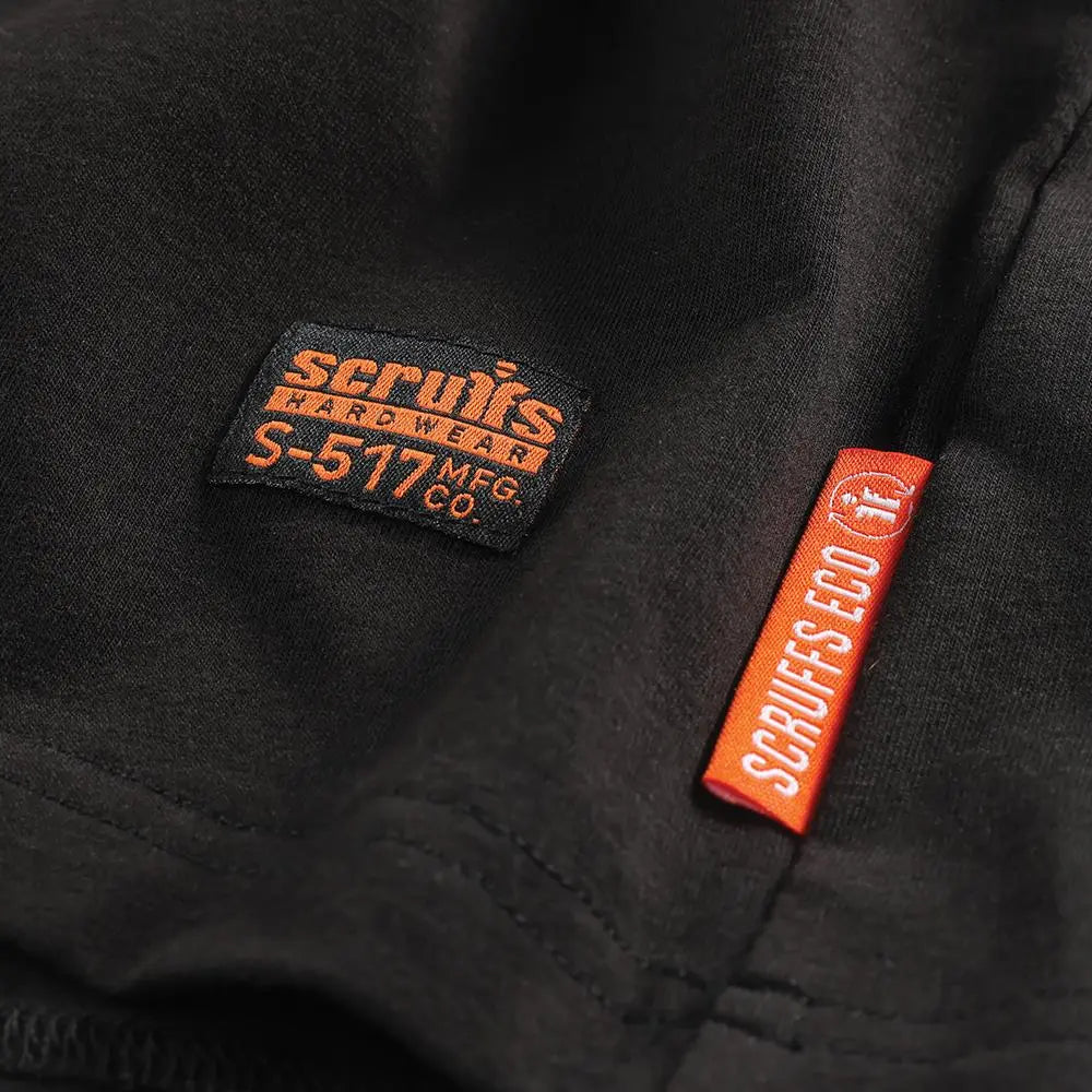 Scruffs Tech Polo Shirt Black - Choose Size  White Rose Tools