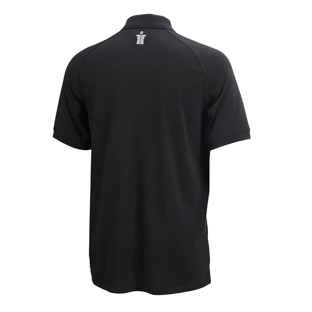 Scruffs Tech Polo Shirt Black - Choose Size  White Rose Tools