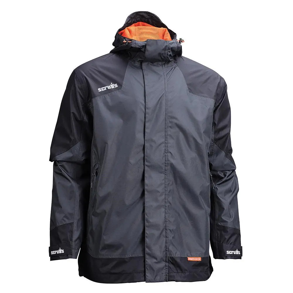 Scruffs Tech Waterproof Jacket Graphite / Black - Choose Size  White Rose Tools