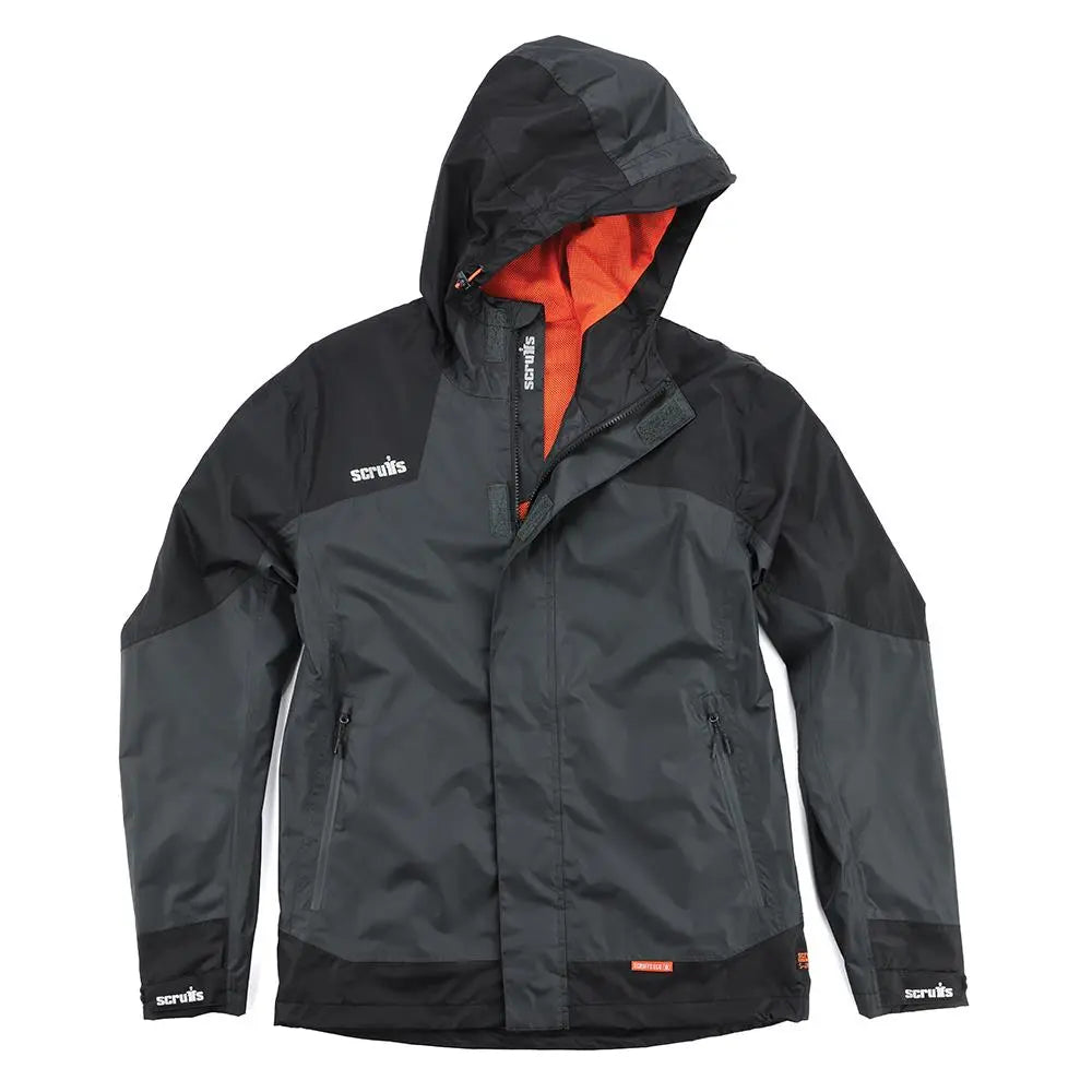 Scruffs Tech Waterproof Jacket Graphite / Black - Choose Size  White Rose Tools