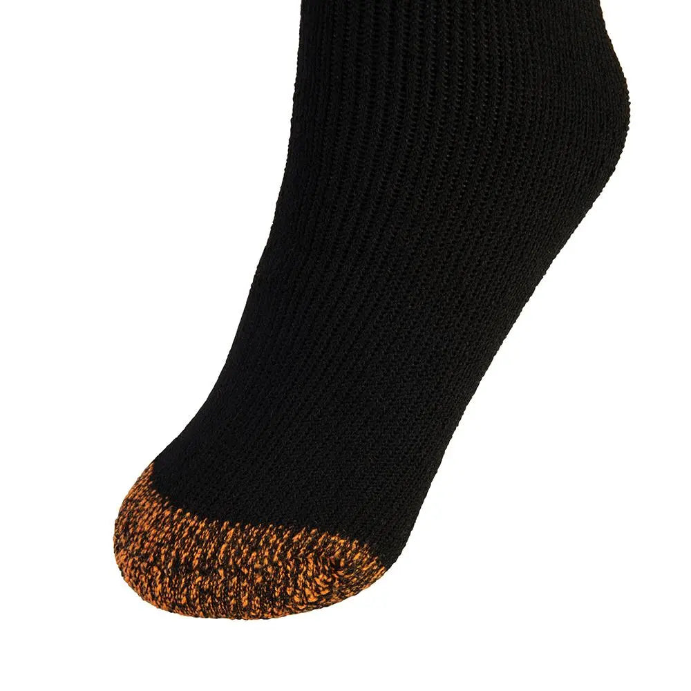 Scruffs Thermal Socks Black Size 7 - 12 / 41 47 T55253 White Rose Tools