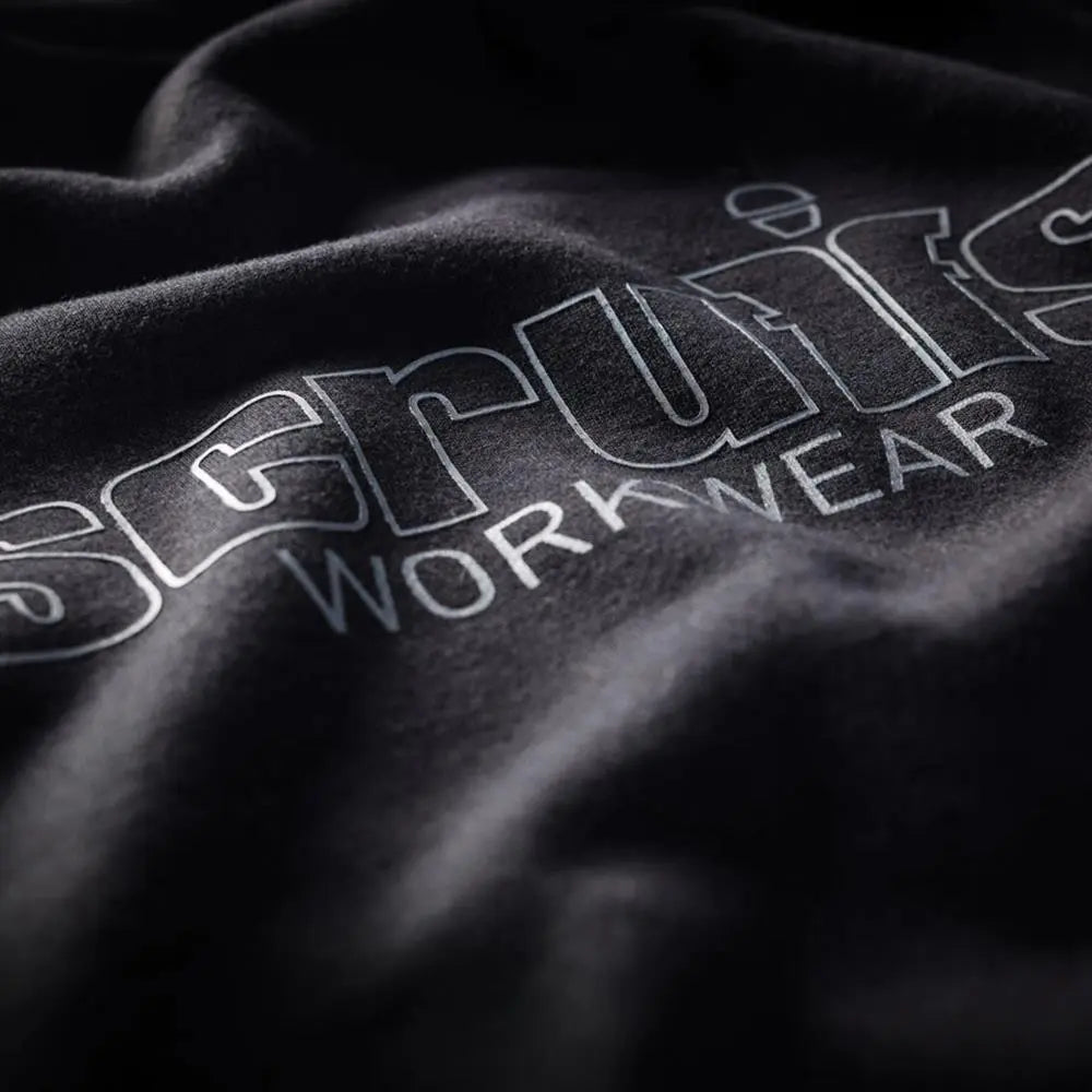 Scruffs Trade Hoodie Black - Choose Size  White Rose Tools