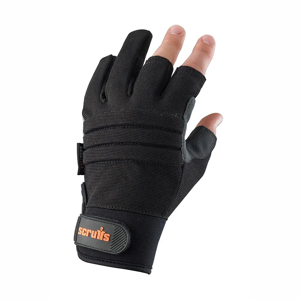 Scruffs Trade Precision Gloves Black - Choose Size White Rose Tools