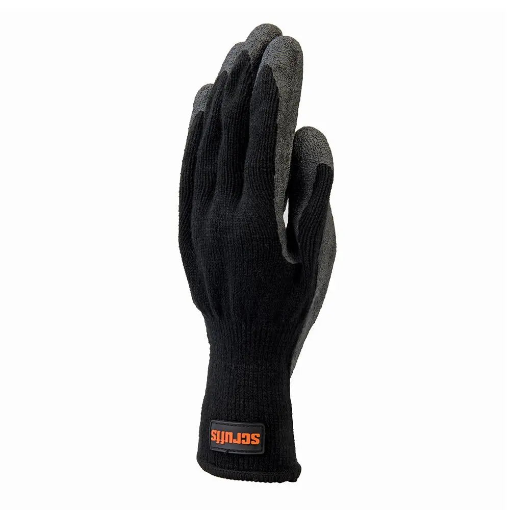 Scruffs Trade Utility Gloves Black Work Glove - Choose Size White Rose Tools
