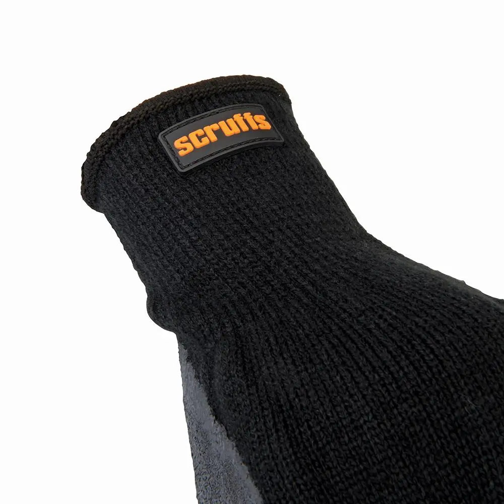 Scruffs Trade Utility Gloves Black Work Glove - Choose Size White Rose Tools