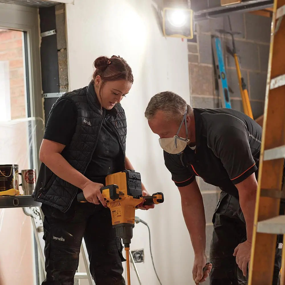 Scruffs Women's Trade Body Warmer Gilet Black - Choose Size  White Rose Tools