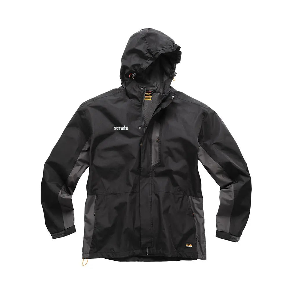 Scruffs Worker Jacket Black / Graphite S T54856 White Rose Tools