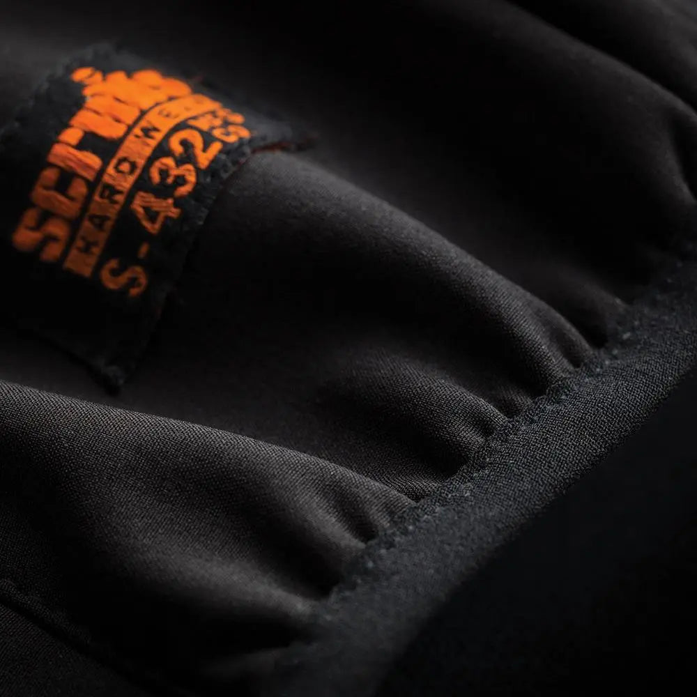 Scruffs Worker Softshell Jacket Black - Choose Size White Rose Tools