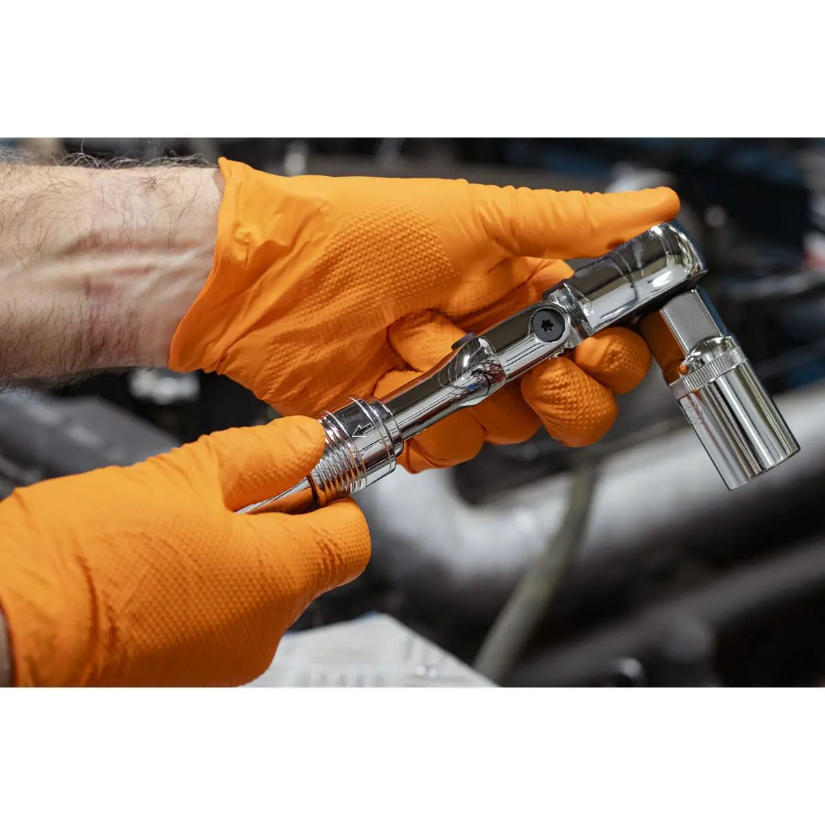 Sealey 1/2" Flexi-Head Extendable Ratchet Handle Socket Wrench 72 Tooth