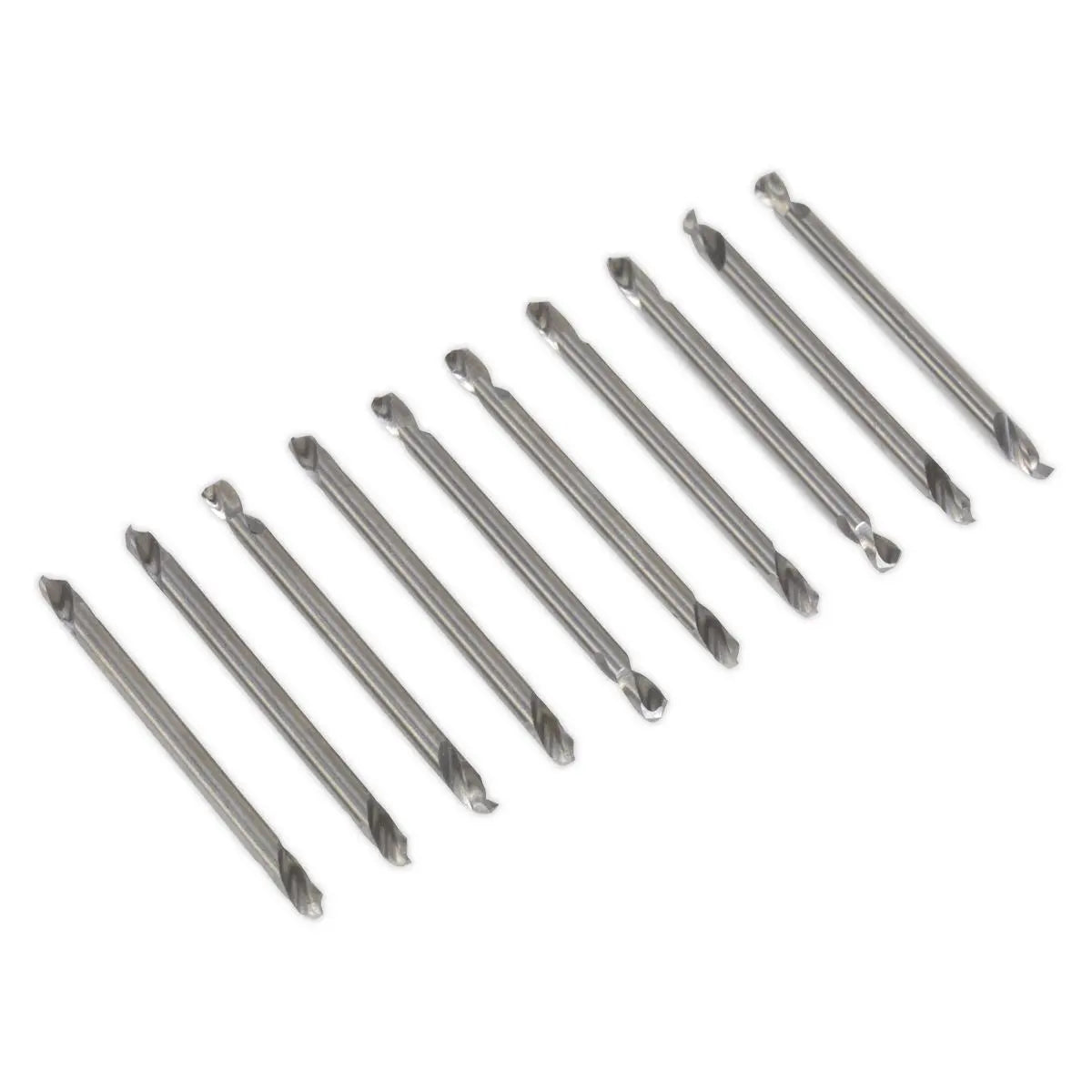 Sealey 10 Piece Double End Drill Bit Set 1/8