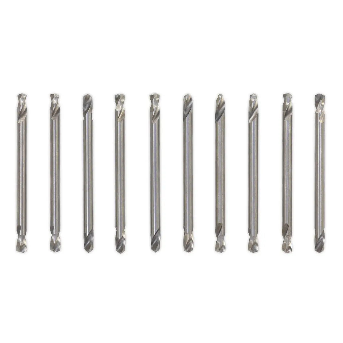 Sealey 10 Piece Double End Drill Bit Set 1/8