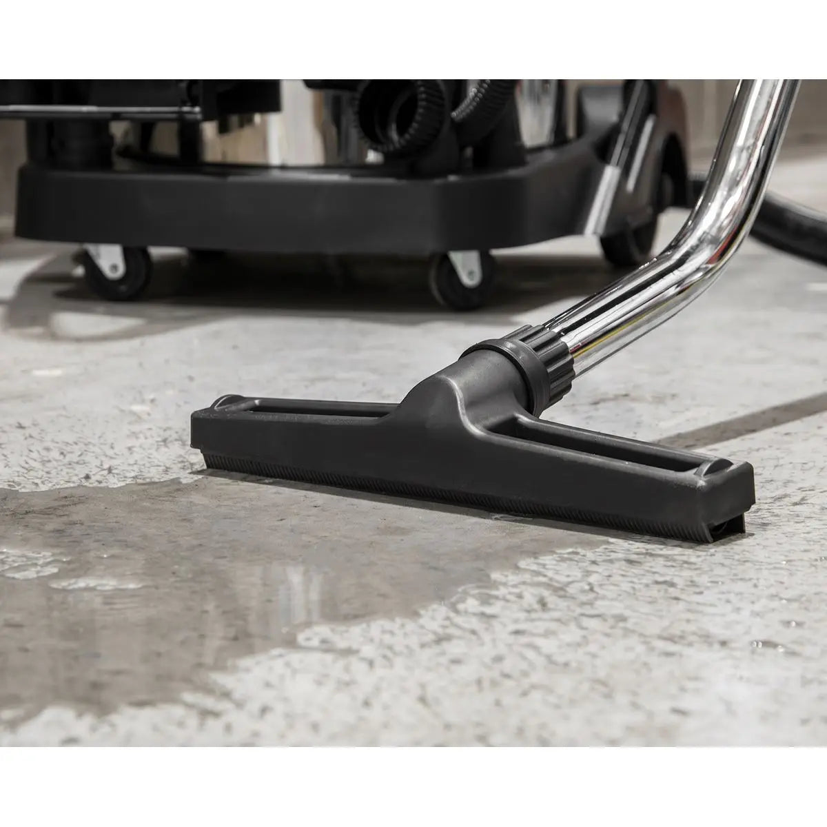 Sealey 100L Vacuum Cleaner Wet & Dry with Stainless Steel Drum 3000W/230V White Rose Tools