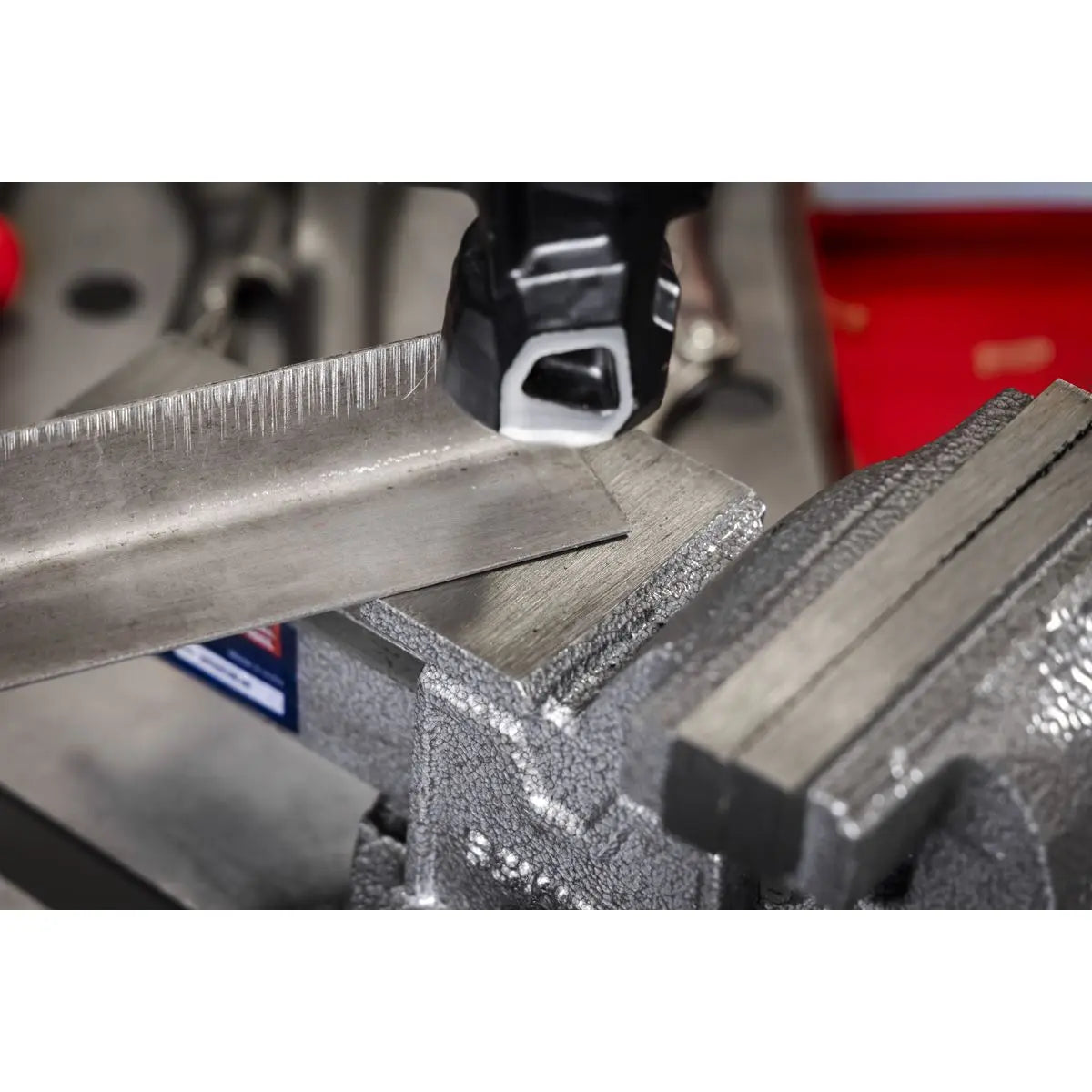 Sealey 100mm SG Iron Vice with Swivel Base White Rose Tools