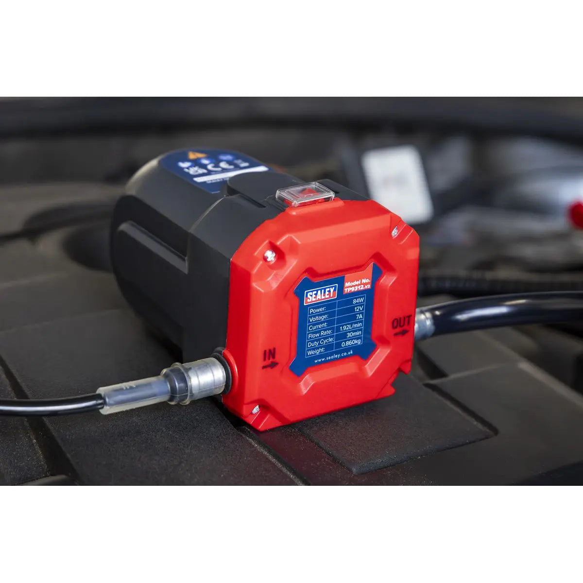 Sealey 12V Oil Diesel Transfer Pump 84W