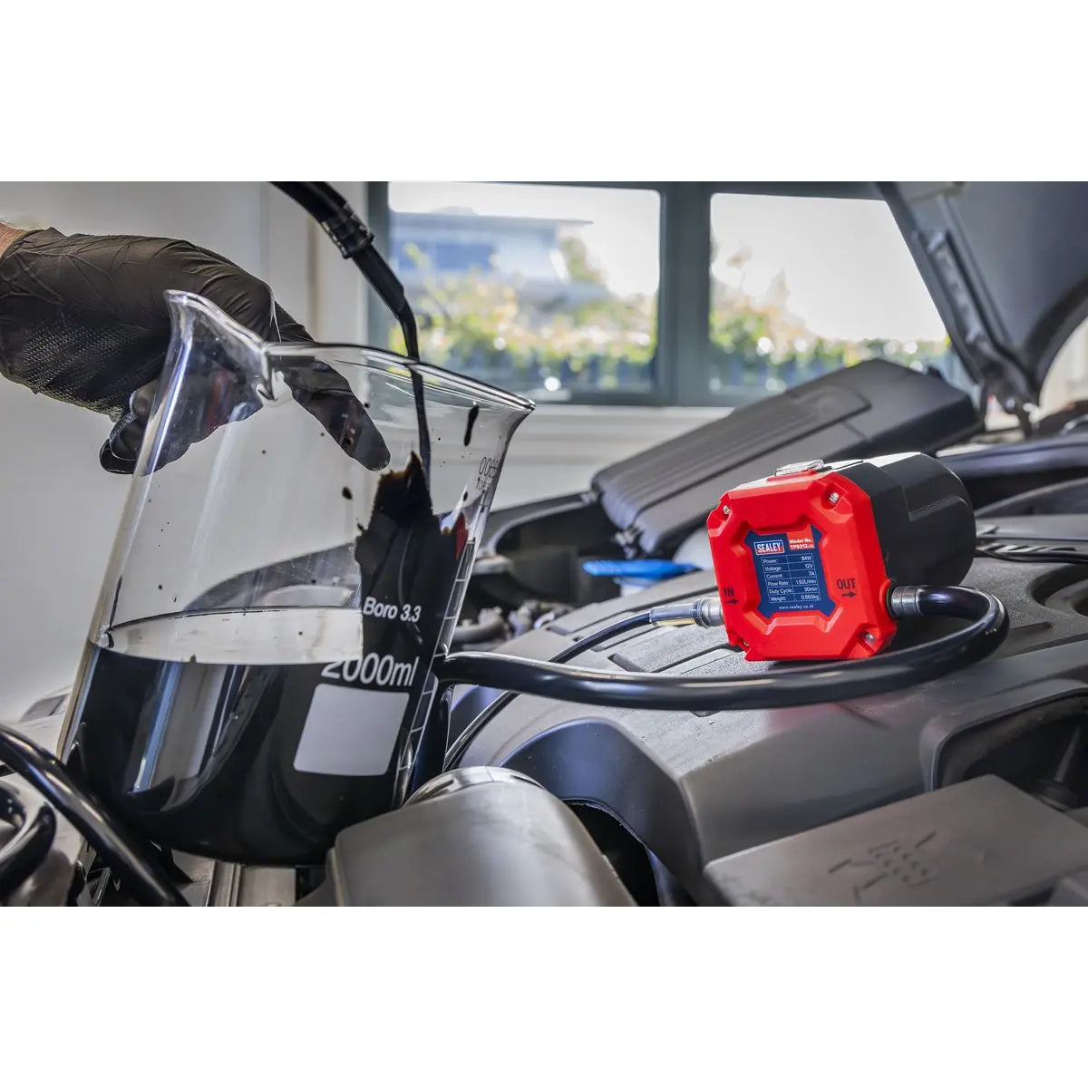 Sealey 12V Oil Diesel Transfer Pump 84W