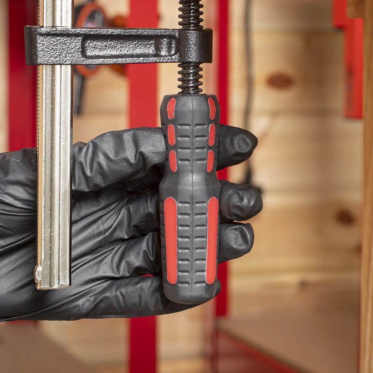 Sealey 150mm F-Clamp White Rose Tools