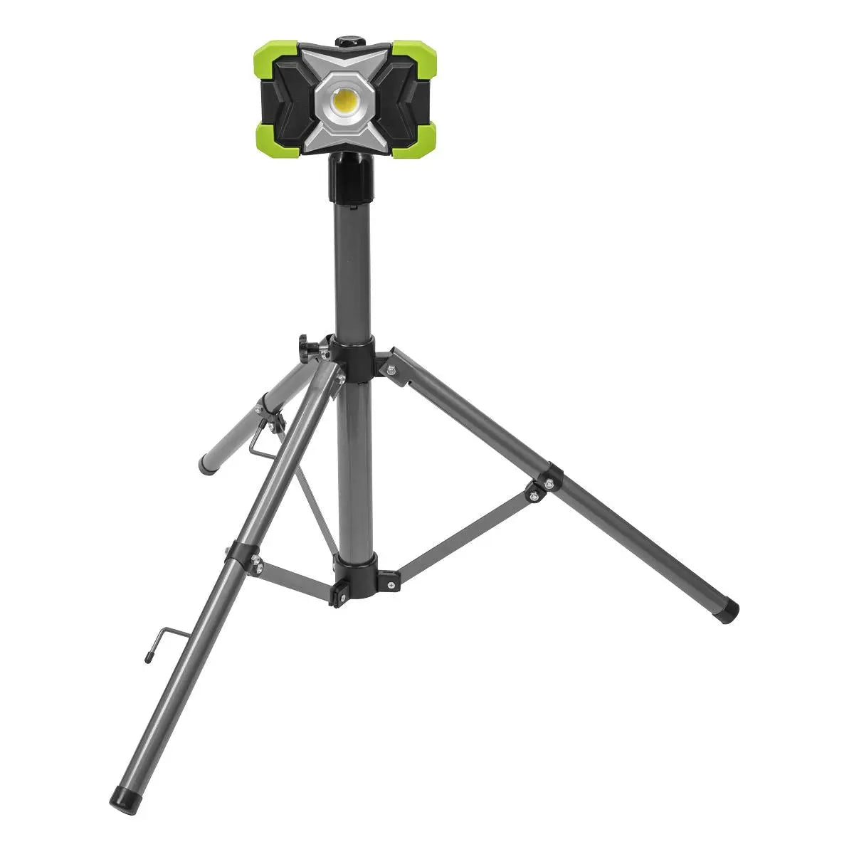 Sealey 15W COB LED Portable Floodlight & Telescopic Tripod White Rose Tools