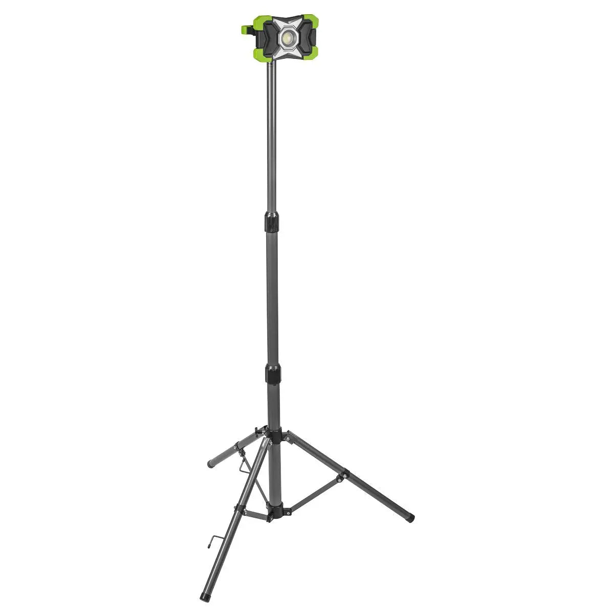 Sealey 15W COB LED Portable Floodlight & Telescopic Tripod White Rose Tools