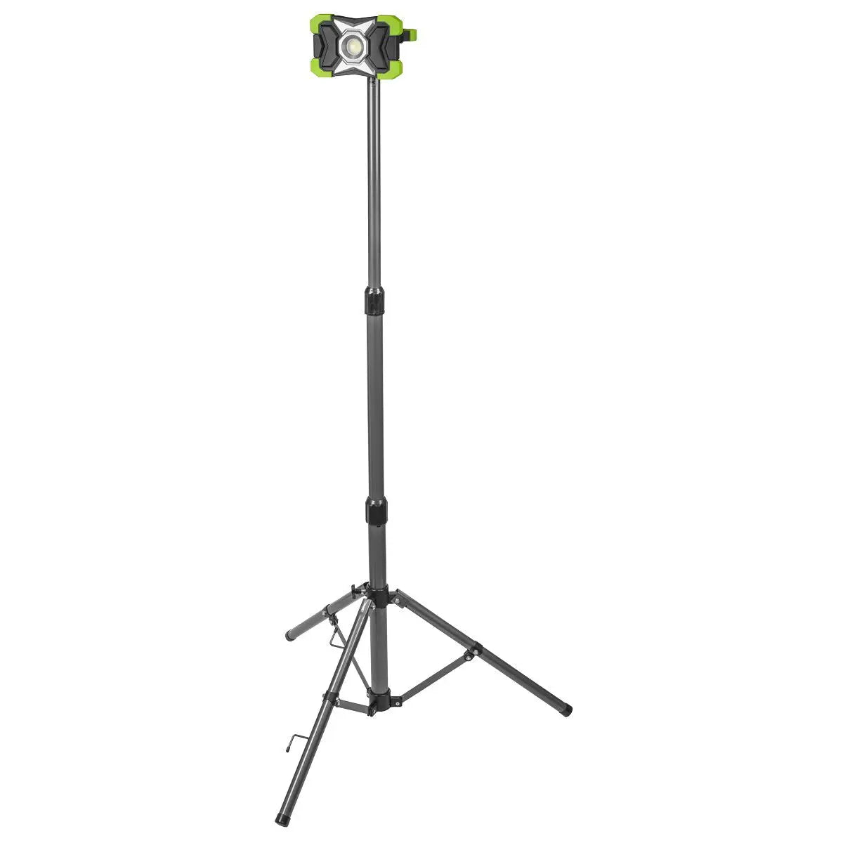 Sealey 15W COB LED Portable Floodlight & Telescopic Tripod White Rose Tools