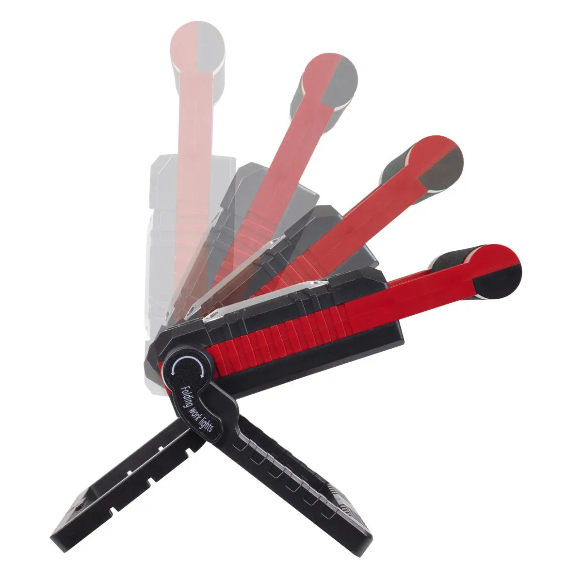 Sealey 15W COB LED Solar Powered Rechargeable Portable Floodlight White Rose Tools