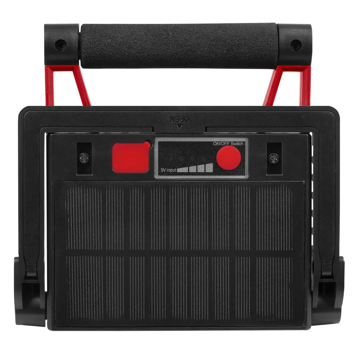 Sealey 15W COB LED Solar Powered Rechargeable Portable Floodlight White Rose Tools