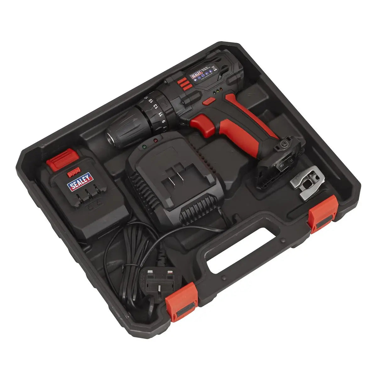 Sealey 18V Ø10mm Cordless Combi Drill