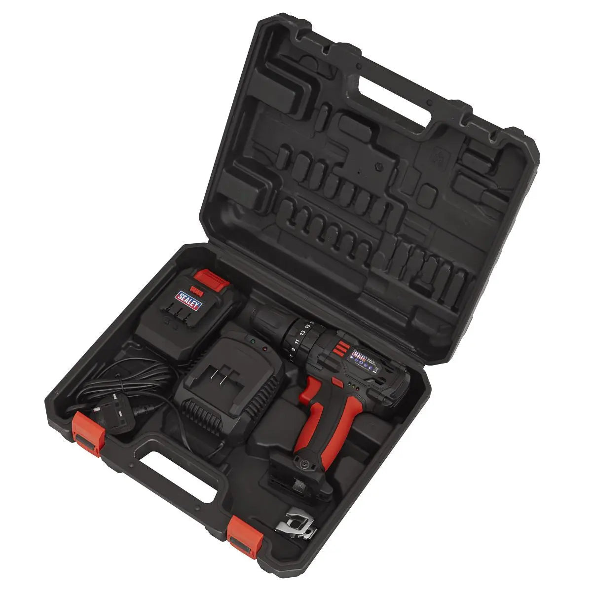 Sealey 18V Ø10mm Cordless Combi Drill