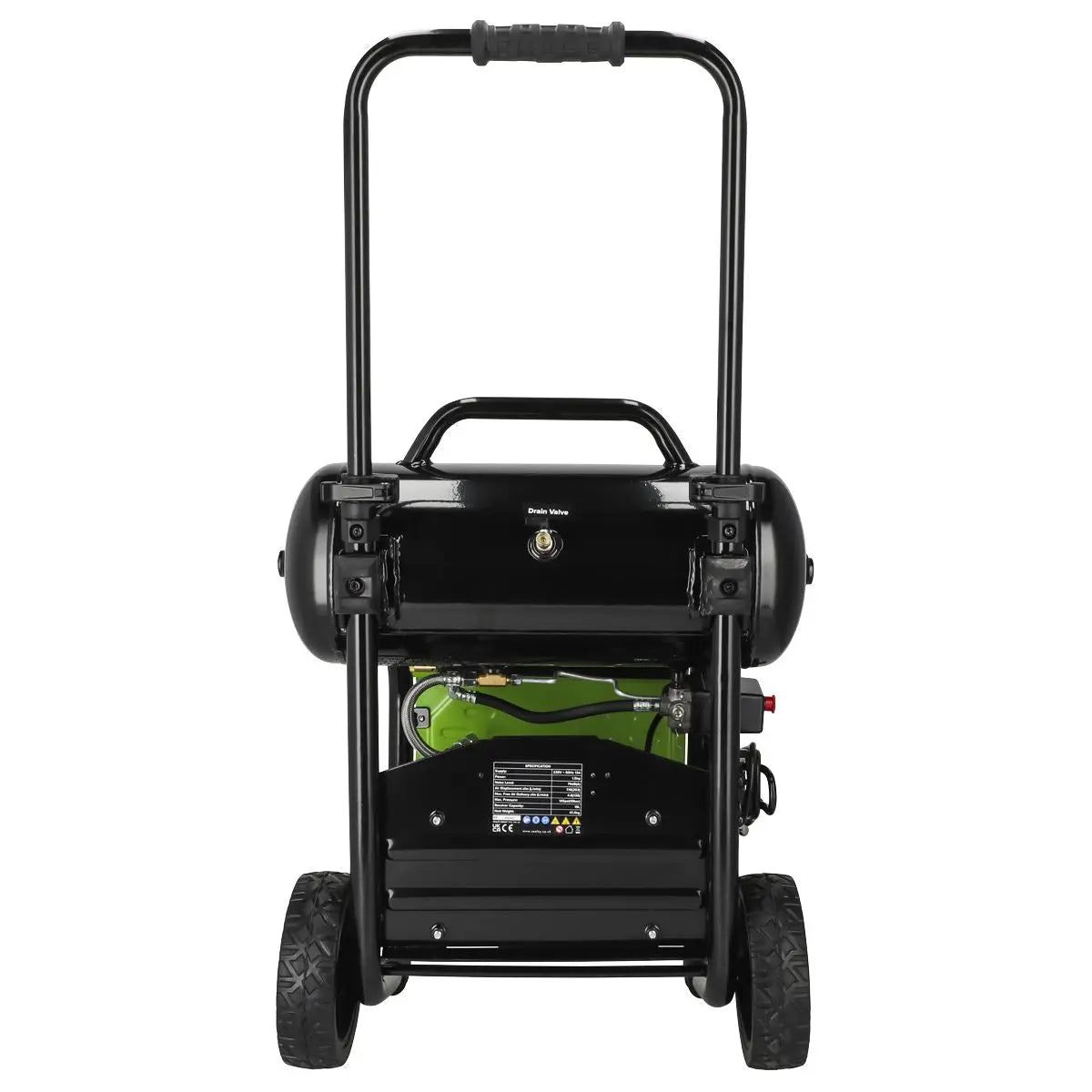 Sealey 19L Oil Free Direct Drive Air Compressor 1.5hp White Rose Tools