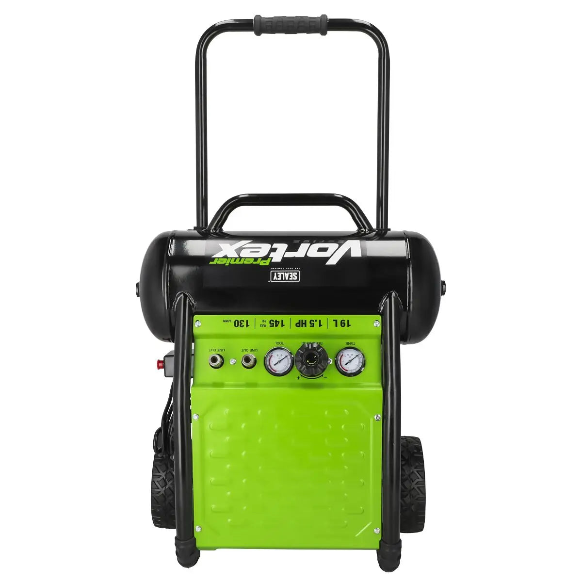 Sealey 19L Oil Free Direct Drive Air Compressor 1.5hp White Rose Tools
