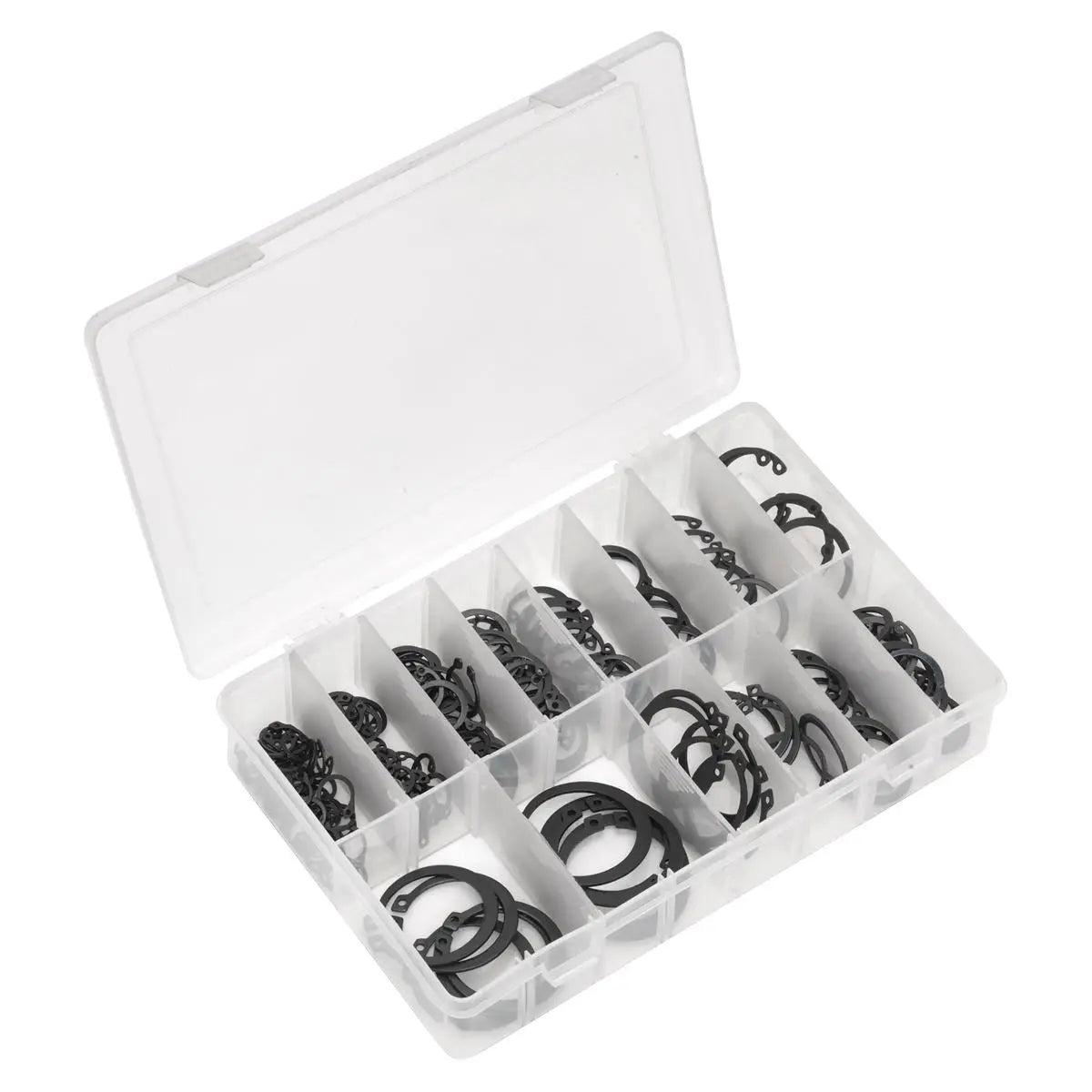 Sealey 200 Piece Internal and External Circlip Assortment Metric