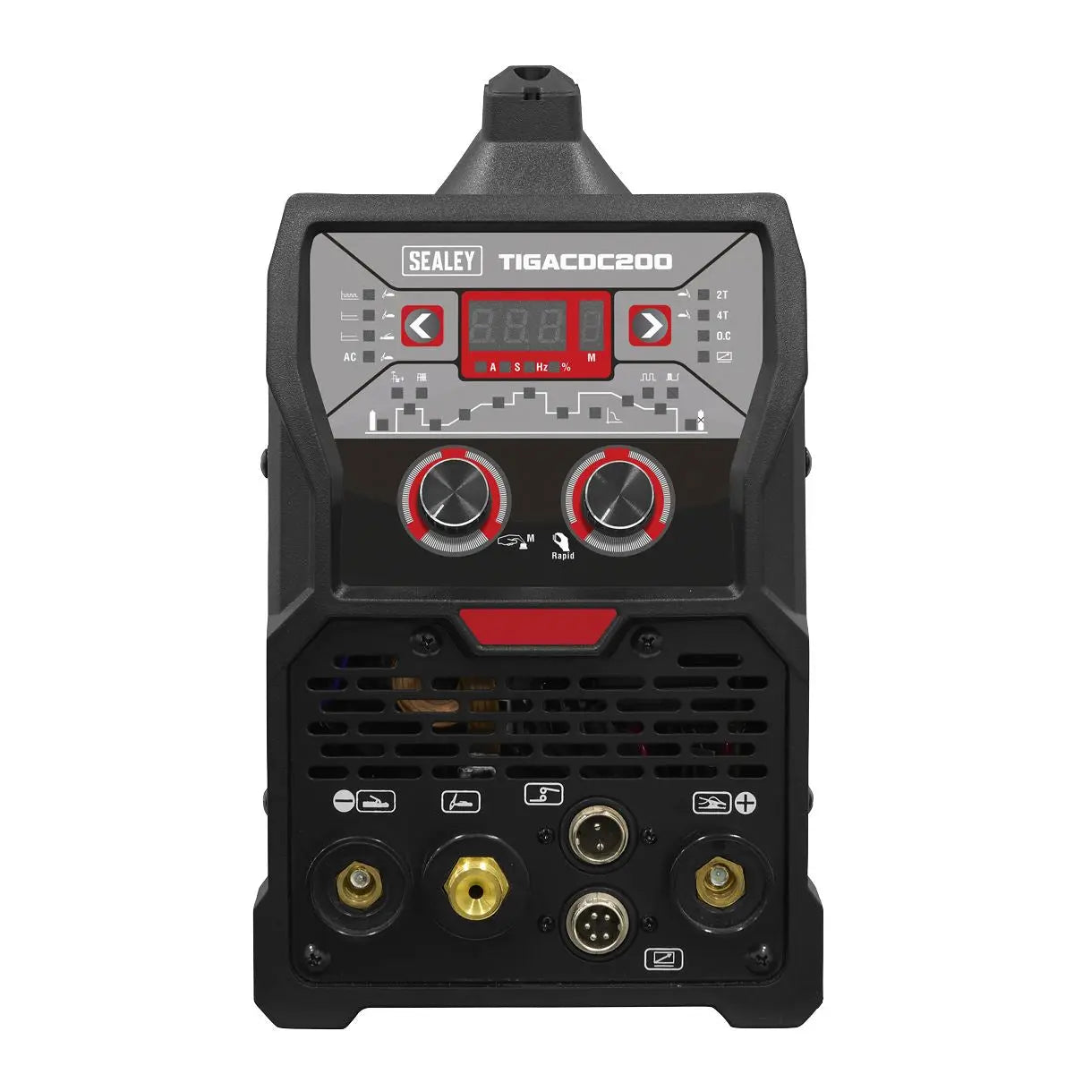 Sealey 200A TIG/MMA AC/DC Pulse Inverter Welder 230V White Rose Tools