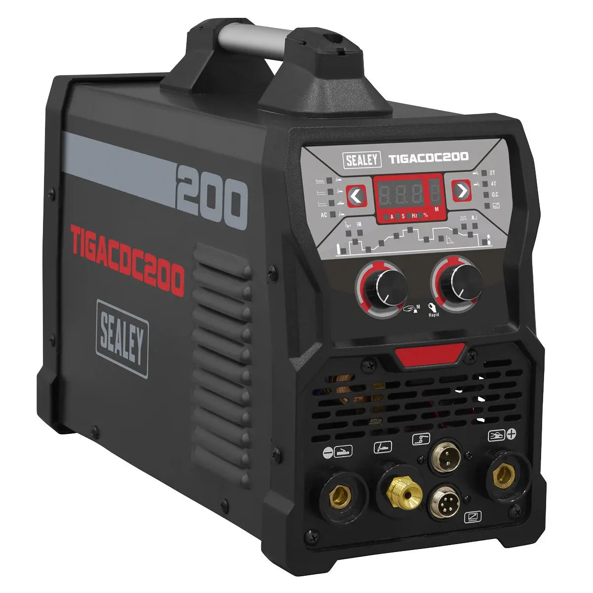 Sealey 200A TIG/MMA AC/DC Pulse Inverter Welder 230V White Rose Tools