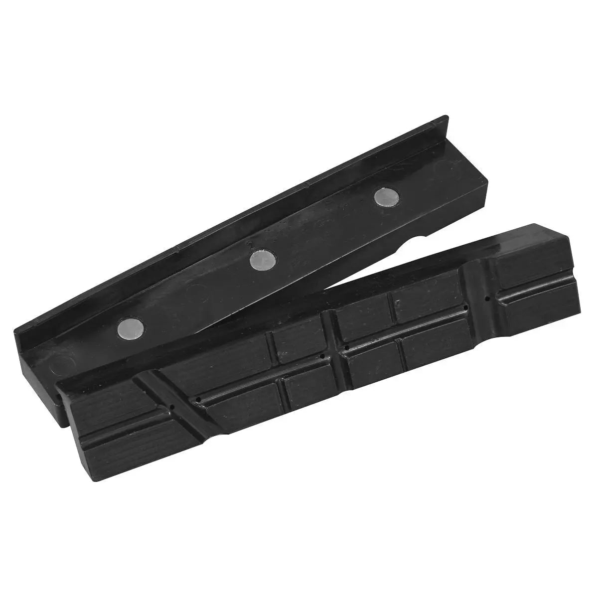 Sealey 200mm Magnetic Soft Grip Vice Jaws  White Rose Tools