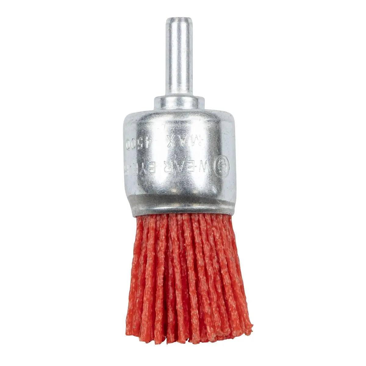 Sealey 25mm Nylon Filament End Brush with 6mm Shaft  White Rose Tools