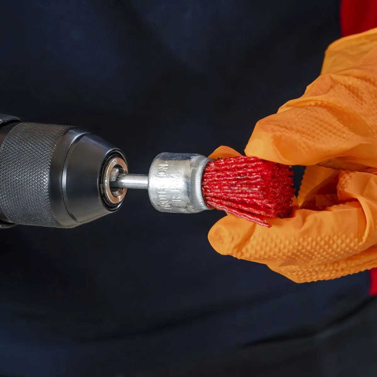 Sealey 25mm Nylon Filament End Brush with 6mm Shaft  White Rose Tools