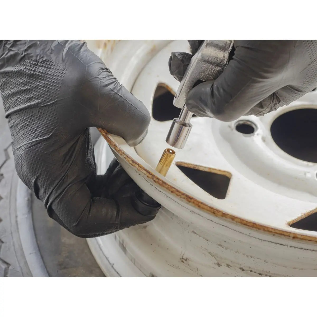 Sealey 270mm Tyre Valve Installer Tubeless Wheels Stem Puller Repair Remover