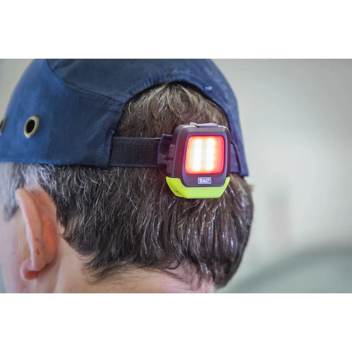 Sealey 2W & 1.5W SMD LED Rechargeable Clip Light with Auto-Sensor White Rose Tools