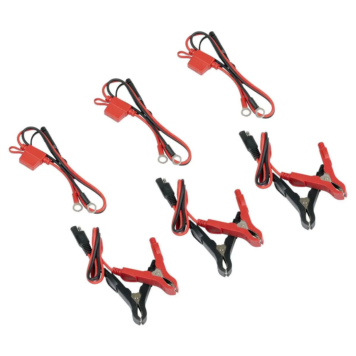 Sealey 3 Bank 12V Smart Charger & Maintainer 30A (3 x 10A) White Rose Tools