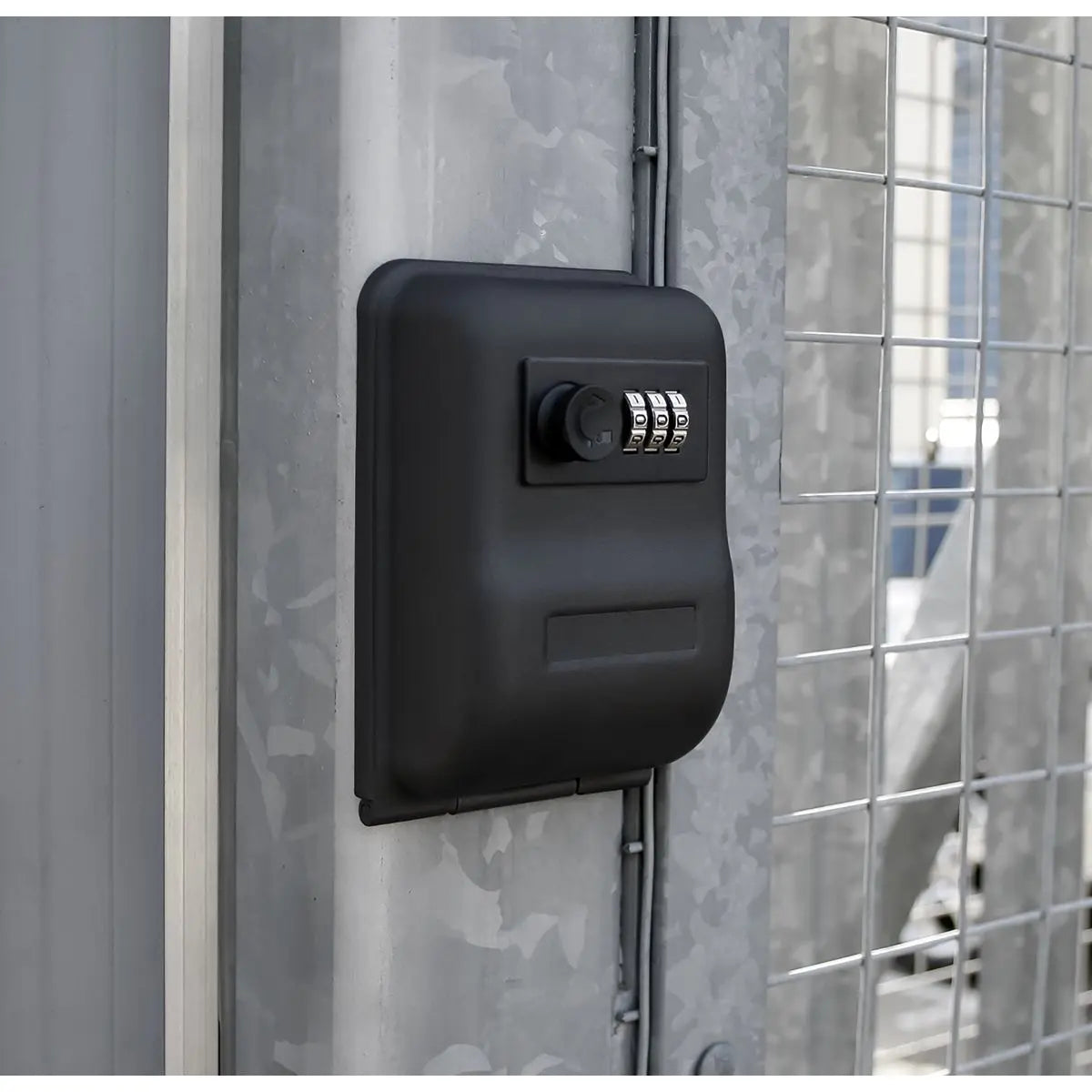 Sealey 3 Digit Combination Key Lock Box Safe Cabinet Press Security